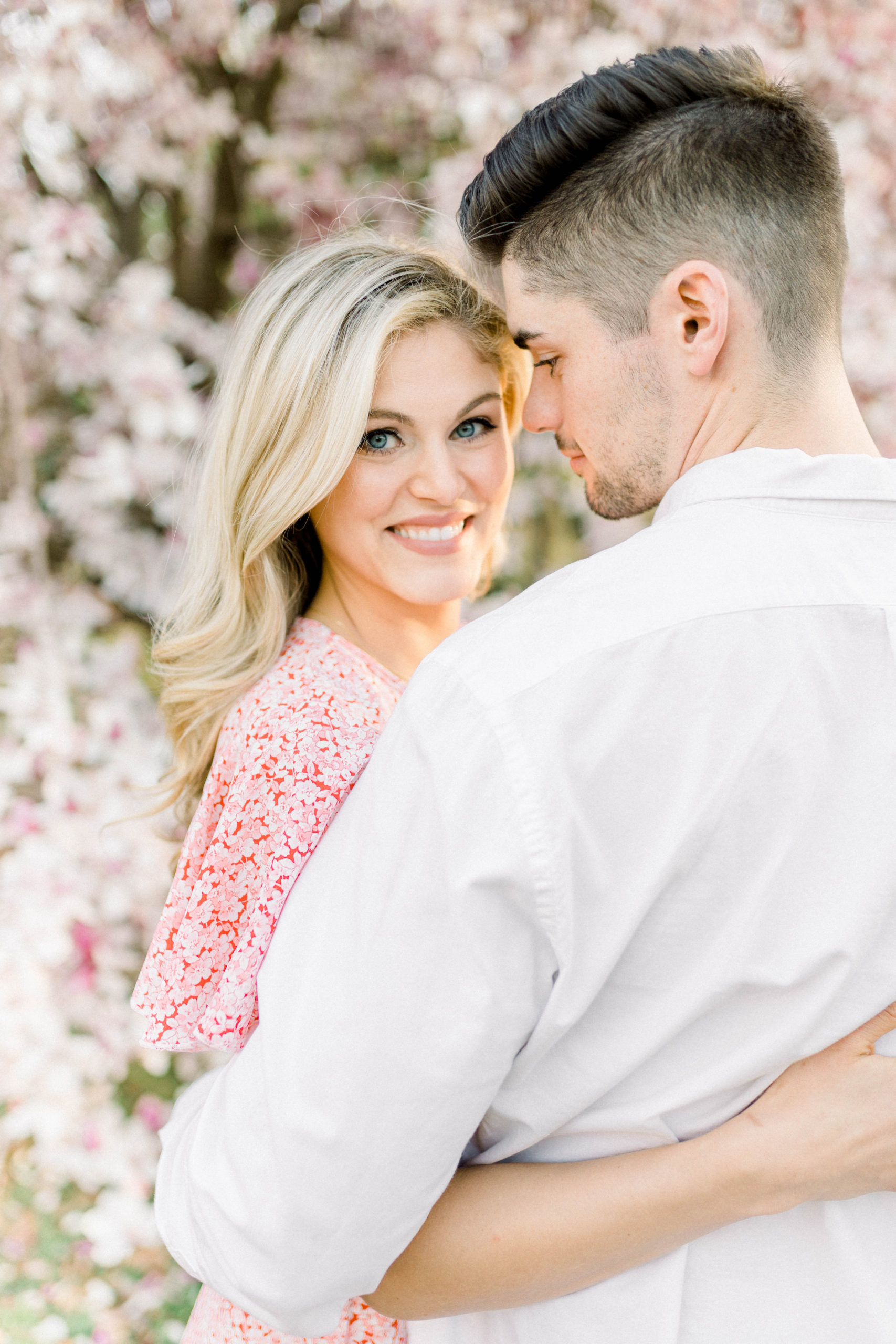 Lafayette Square Spring Engagement Session 