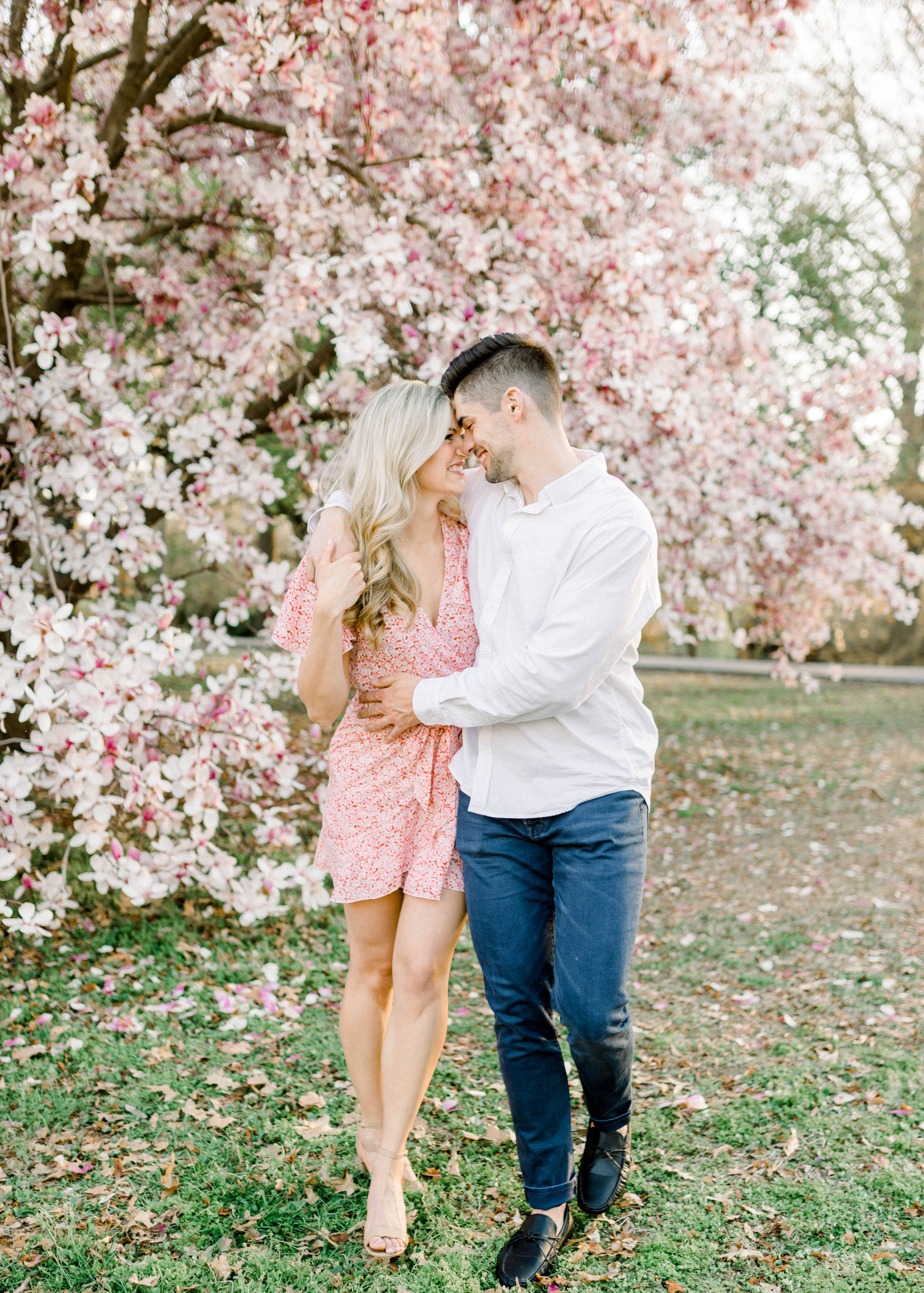 Lafayette Square Spring Engagement Session 